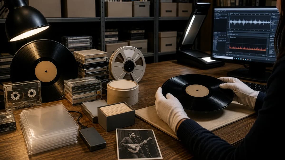 Müzik Arşivciliği Neden Önemli? Kayıtları Geleceğe Taşımanın Kültürel Değeri